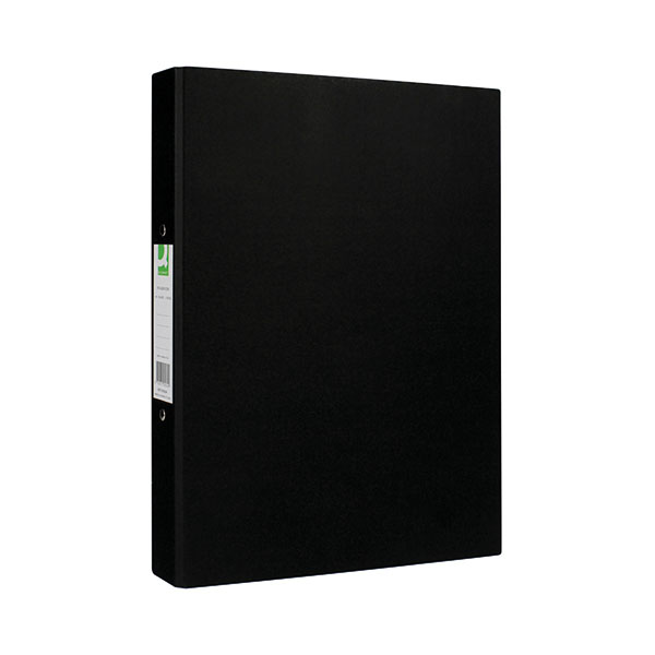 Q-Connect Blk 2 Ring A4 Binder Pk10