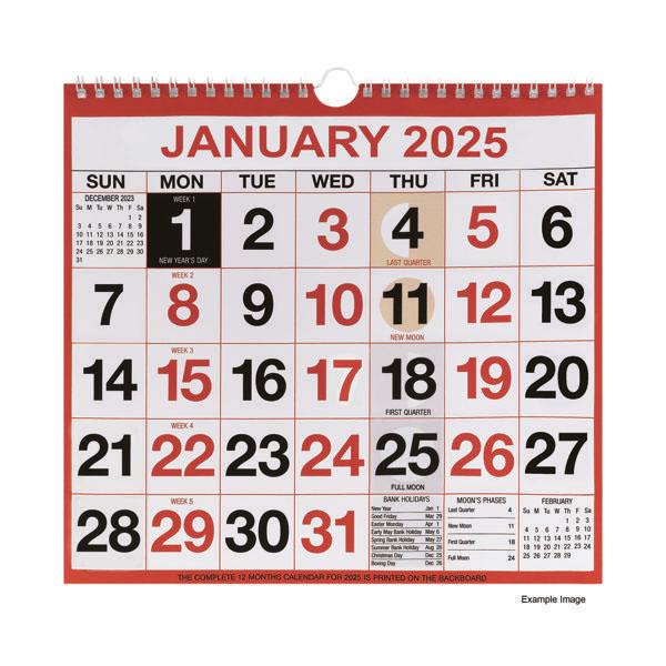 Wirebound MTV Calendar 249x231 2025
