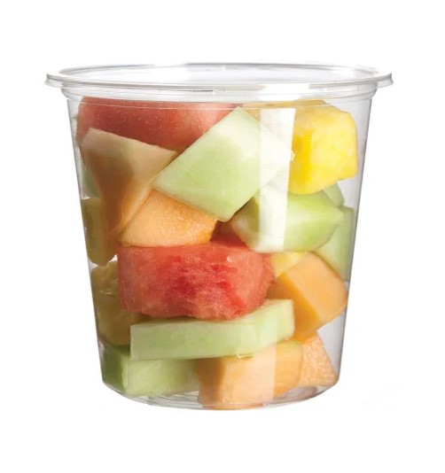 24oz PLA Compostable Deli Containers - 50x Per Pack