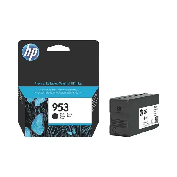 HP 953 Standard Yield Black Original Ink Cartridge (L0S58AE)