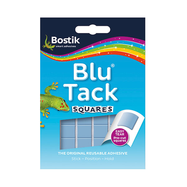 Bostik Blu Tack Squares - 1x Per Pack