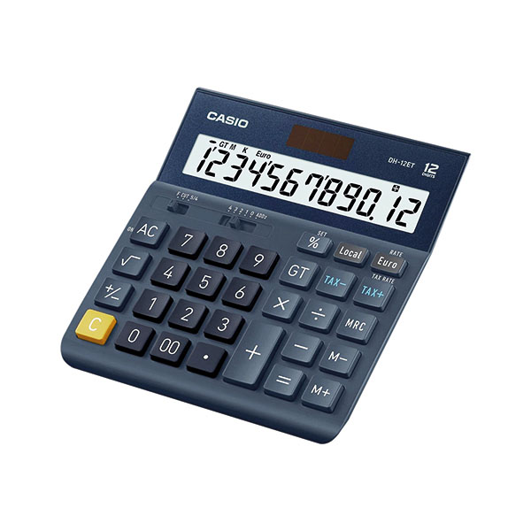 Casio DH-12ET 12 Digit Desktop Calculator