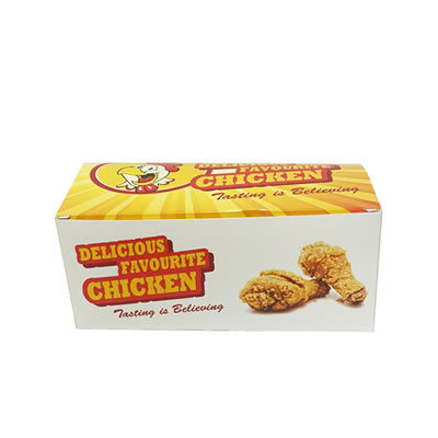 Large - Chicken Fast Food Snack Boxes - 200x Per Pack