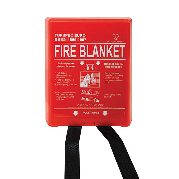 Fireking Fire Blanket 1000mm x 1000mm - 1x Per Pack
