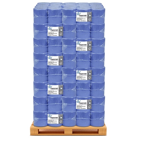 Blue Centrefeed Rolls 2Ply 165mm x 150 Metres - 6x Per Pack x 70 Full Pallet Deal