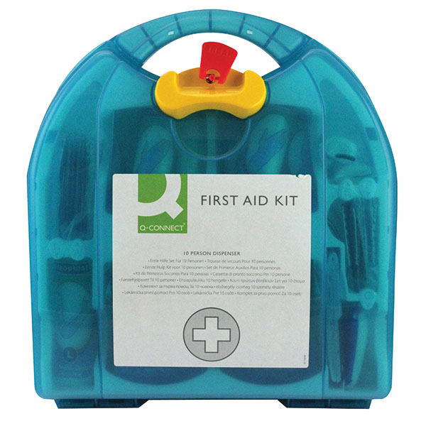 Q-Connect 10 Person First Aid Kit - 1x Per Pack