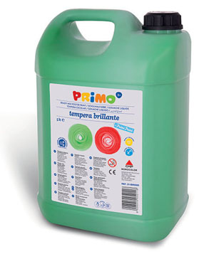 Primo Premium Poster Paint - 5000ml Tank - Primary Green