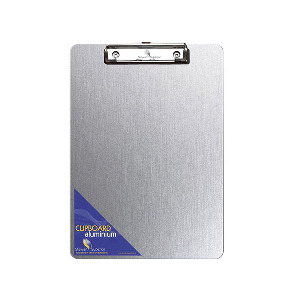 Seco Aluminium Clipboard A4 Silver - 1x Per Pack