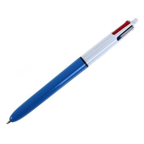 BIC 4x Colour All-In-One Ballpoint Pen - 1x Per Pack