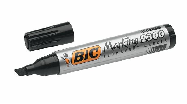 BIC Permanent Markers Black - 12x Per Pack