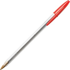 BIC Medium Ballpoint Pen Red - 50x Per Pack