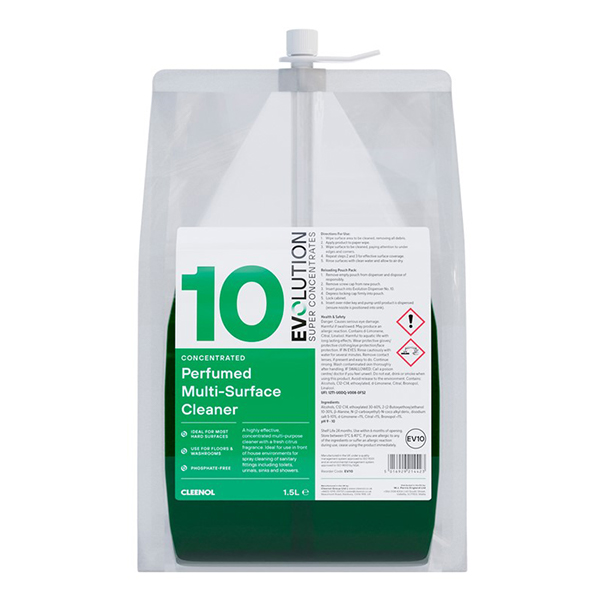 Cleenol Concentrated Perfumed Multi-Surface Cleaner 1.5 Litre