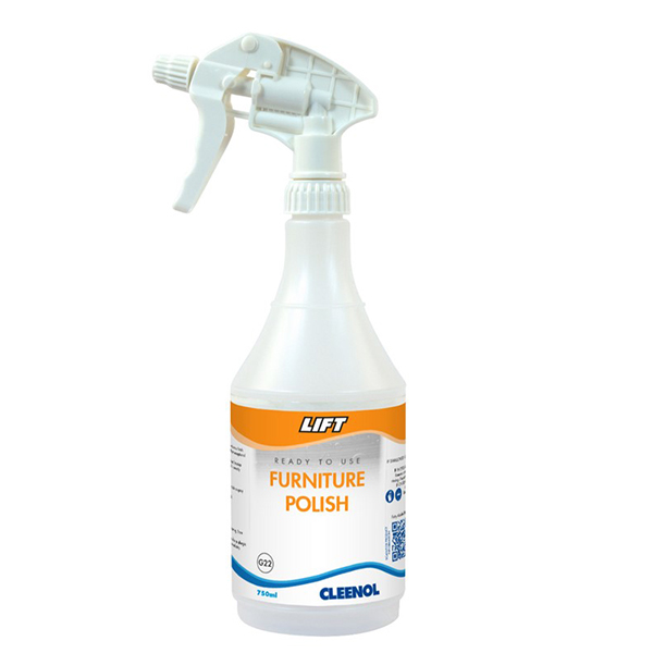 Cleenol Lift Furniture Polish 750ml HDR