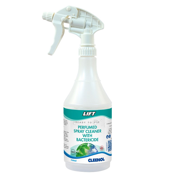 Cleenol Lift Perfumed Spray Cleaner with Bactericide 750ml HDR