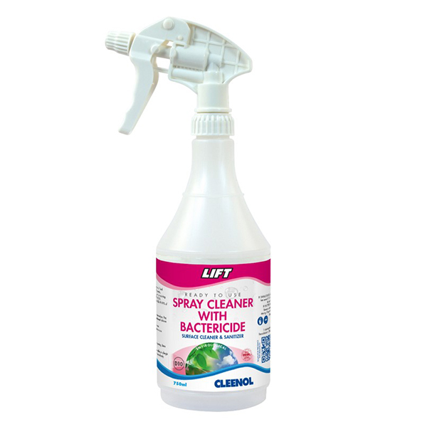 Cleenol Lift Spray Cleaner with Bactericide 750ml HDR