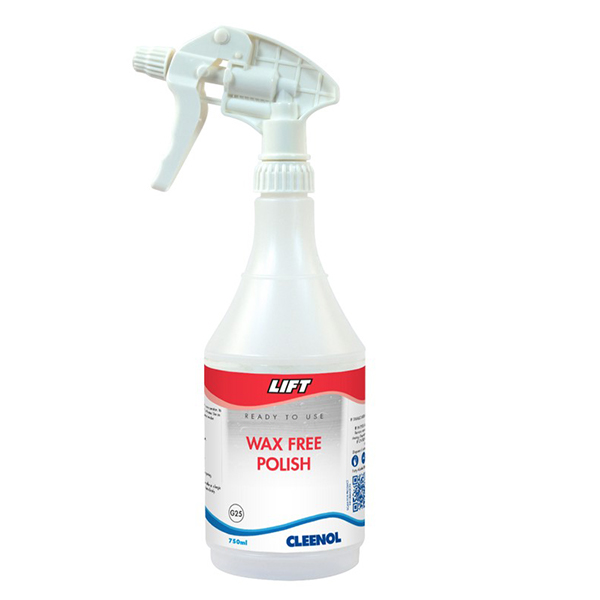 Cleenol Lift Wax-Free Polish 750ml HDR