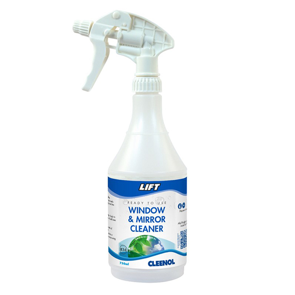 Cleenol Lift Window & Mirror Cleaner 750ml HDR