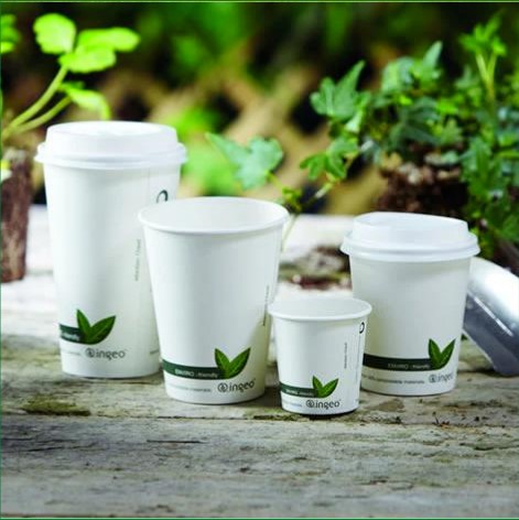 6oz Single Wall - Compostable White Cups - 50x Per Pack