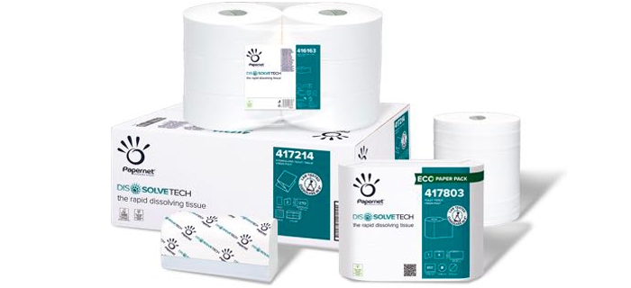 Dissolve-Tech Toilet Tissue Rolls 95mm x 93.5Metres - 28x Rolls Per Pack