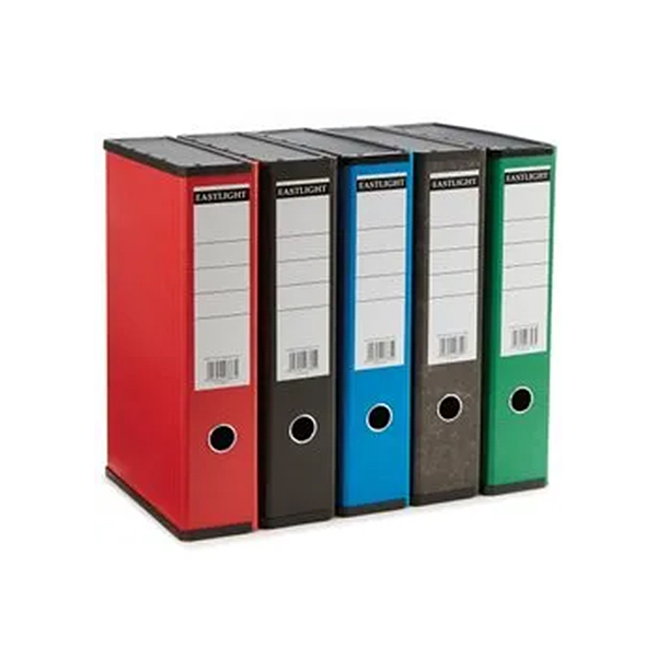 Eastlight 5x Assorted Box File Foolscap - 5x Per Case