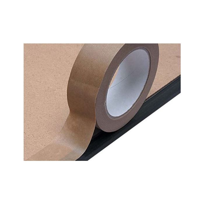 Kraft Paper Tape Self Adhesive  50mm x 50Metres  - 1x Roll Per Pack