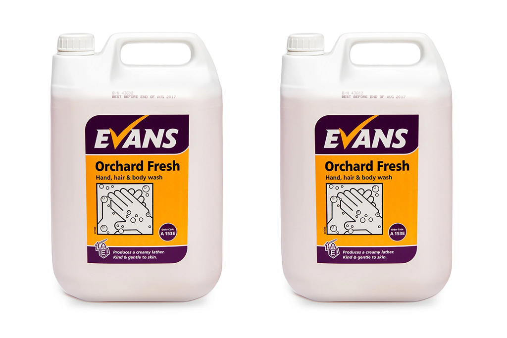 Evans Orchard Fresh A153 - Hair & Body Wash - 5 Litre - 1x Per Pack