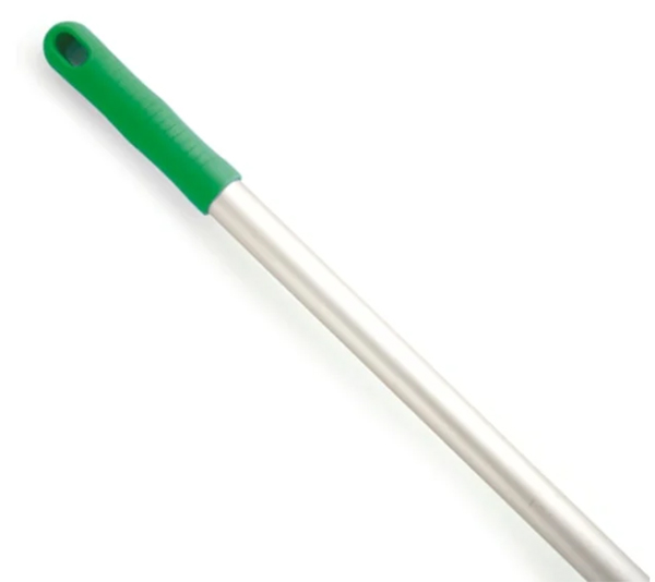 Excel/RHP Mop Handle Aluminium Green - 1.4 Metre - Green Grip