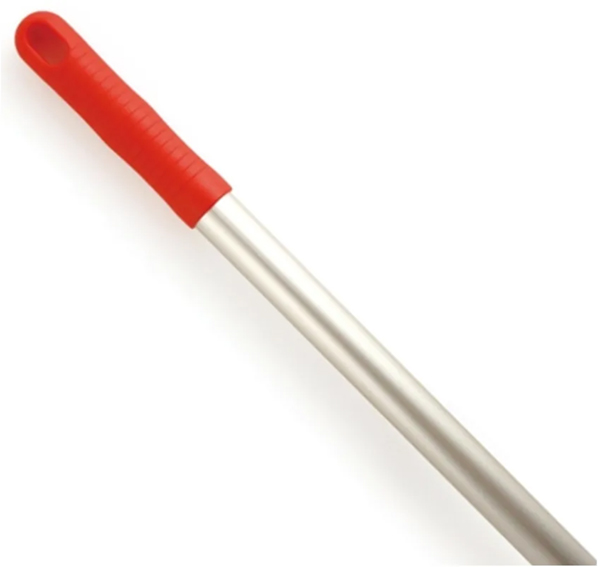 Excel/RHP Mop Handle Aluminium Red - 1.4 Metre - Red Grip