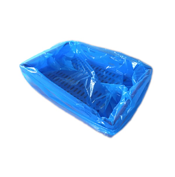 Blue Food Tray Liner Bags 25