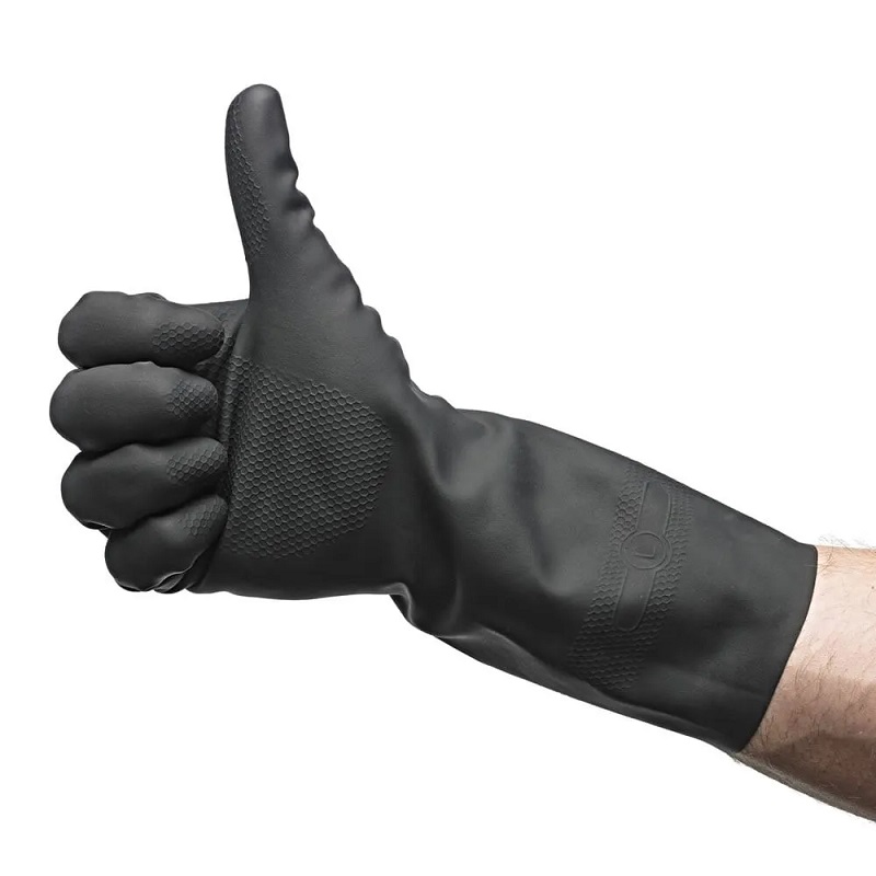 Pro-Guard Tough Industrial Rubber Gloves - 1 Per Pack 