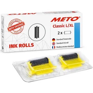 Meto Ink Rollers to Suit Meto Classic /Exp. L/XL 2 x Per Pack