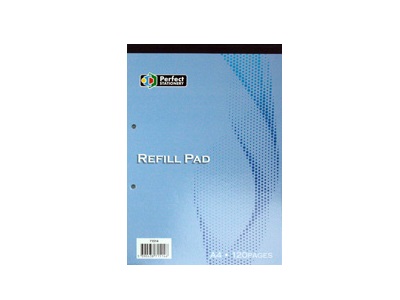 Perfect Stationery A4 Refill Pad 120 Pages - 5x Per Pack