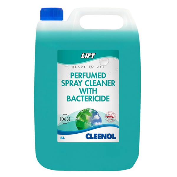 Cleenol Lift Perfumed Spray Cleaner with Bactericide 5 Litre