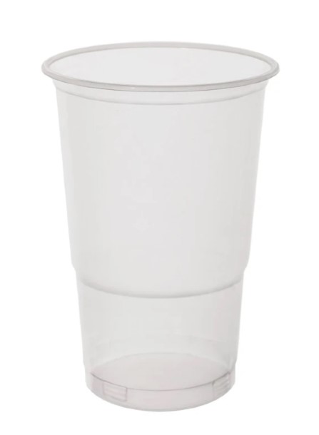 Full Pint Glass - Economy Range 500ml Disposable RPET - 50x Per Pack