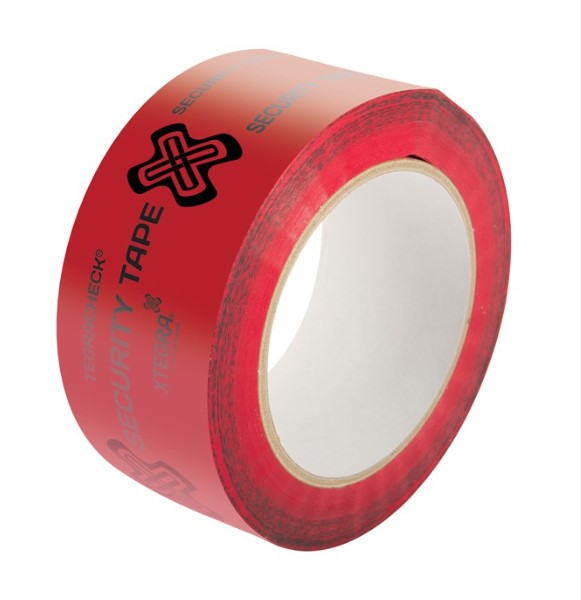 Xtegra Security Tape Red Open/Void - 48mm x 50 Metres - 1x Roll Per Pack