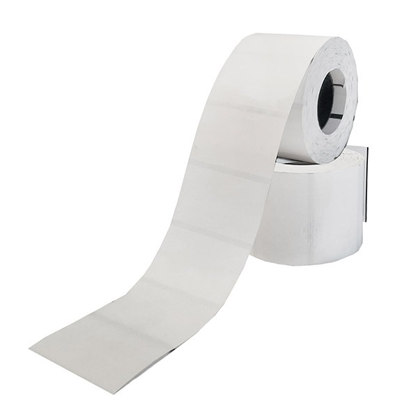 Zebra Direct Thermal Perforated Card - 57mm x 38mm x 38mm - 1000x Labels Per Roll