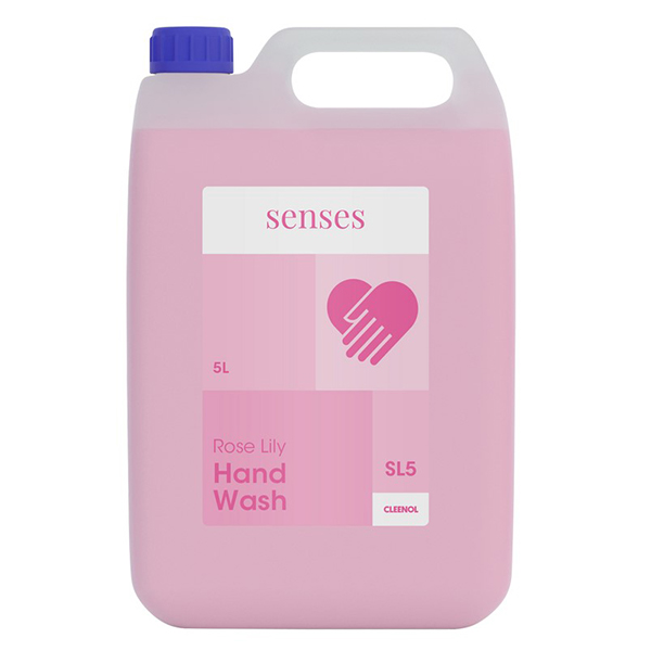 Cleenol Senses Rose Lily Hand Wash 5 Litre - 1x Per Pack