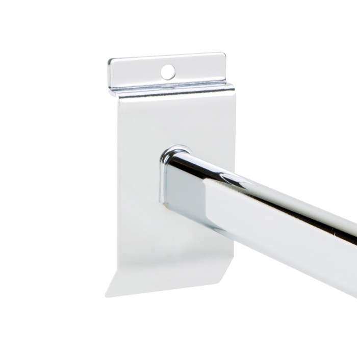 Slatwall Straight Arm Metal 300mm - 1x Per Pack