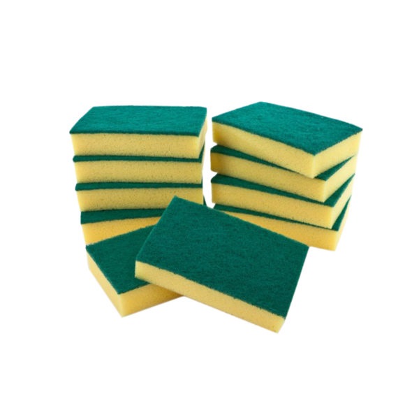 Ramon 'Contract' 10 Sponge Scourers - 10 Per Pack