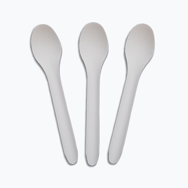 White Paper Teaspoon - 100x Per Pack