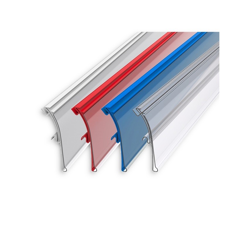 TE39 Tegometall Shelf Scanning Strip 989mm x 39mm Jura White - 1 Per Pack