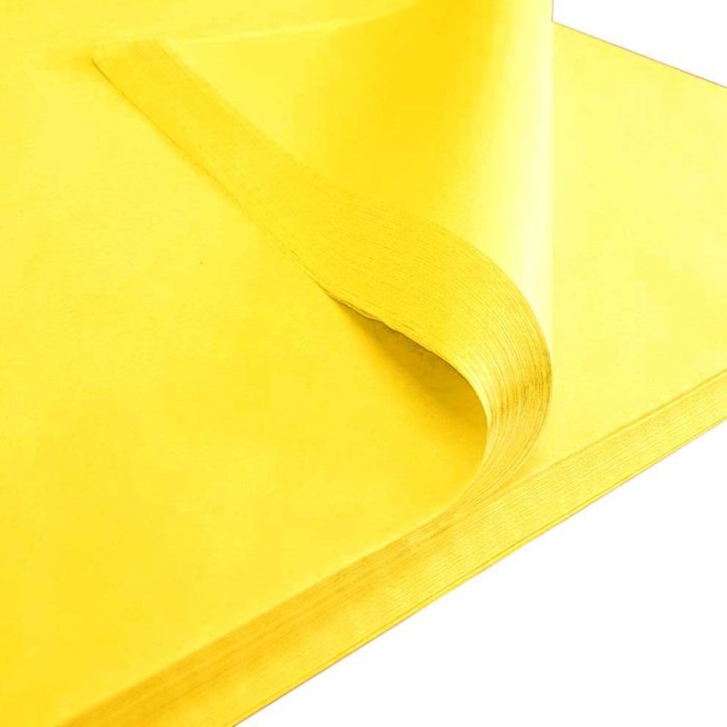 Tissue Paper Yellow - 500mm x 750mm - 480x Per Pack