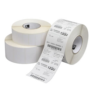 Zebra Direct Thermal Labels - 30mm x 20mm x 38mm - 1800x Labels Per Roll
