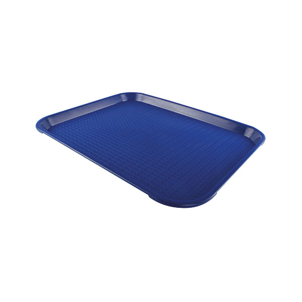 Tea Tray Plain 445x330mm Blue