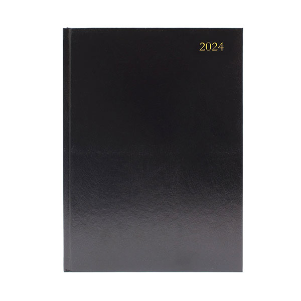 Desk Diary DPP A5 Black 2024