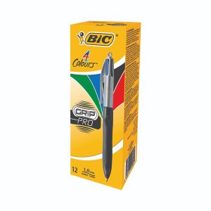 Bic 4 Colours Pro Asst 902129 Pk12