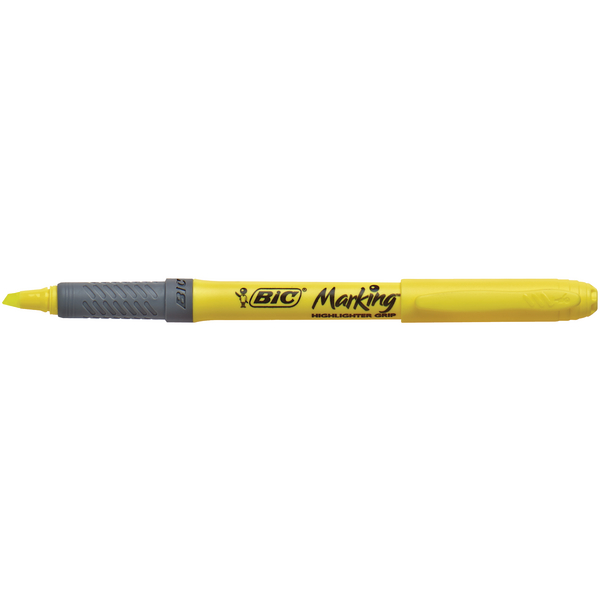 Bic Brite Liner Highlighter Ylw Pk12