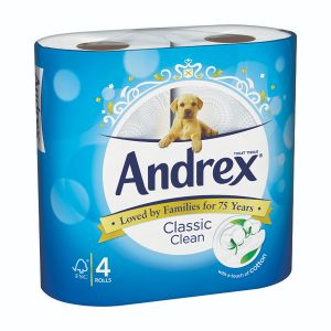 Andrex Classic Clean Toilet Roll P24