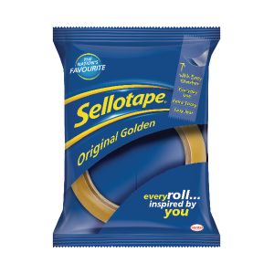 Sellotape Golden Tape 24mmx66m Pk12