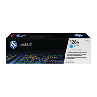 HP 128A LaserJet Toner Cyan CE321A